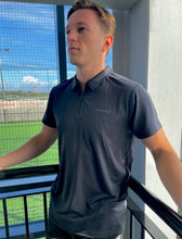 Load image into Gallery viewer, Luca Zip-Up Polo