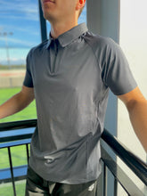 Load image into Gallery viewer, Aurora Zip-Up Polo