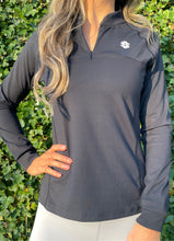 Load image into Gallery viewer, Quarter Collar Zip Top