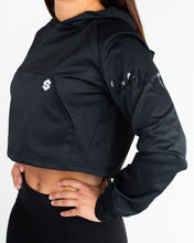 Load image into Gallery viewer, Cropped Hooded Pullover