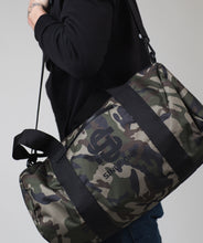 Load image into Gallery viewer, Camo Barrel Bag (Midnight)
